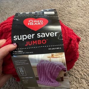 Red Heart Super Saver Jumbo Yarn